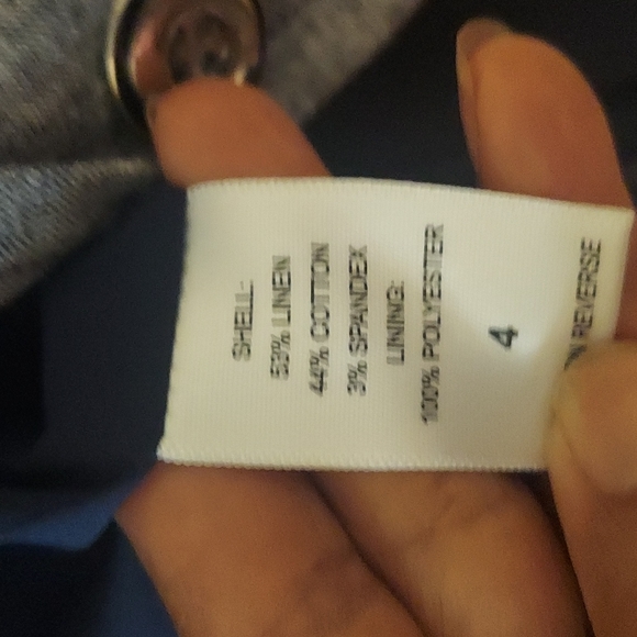 New York and Company linen pantsuit - Picture 4 of 8